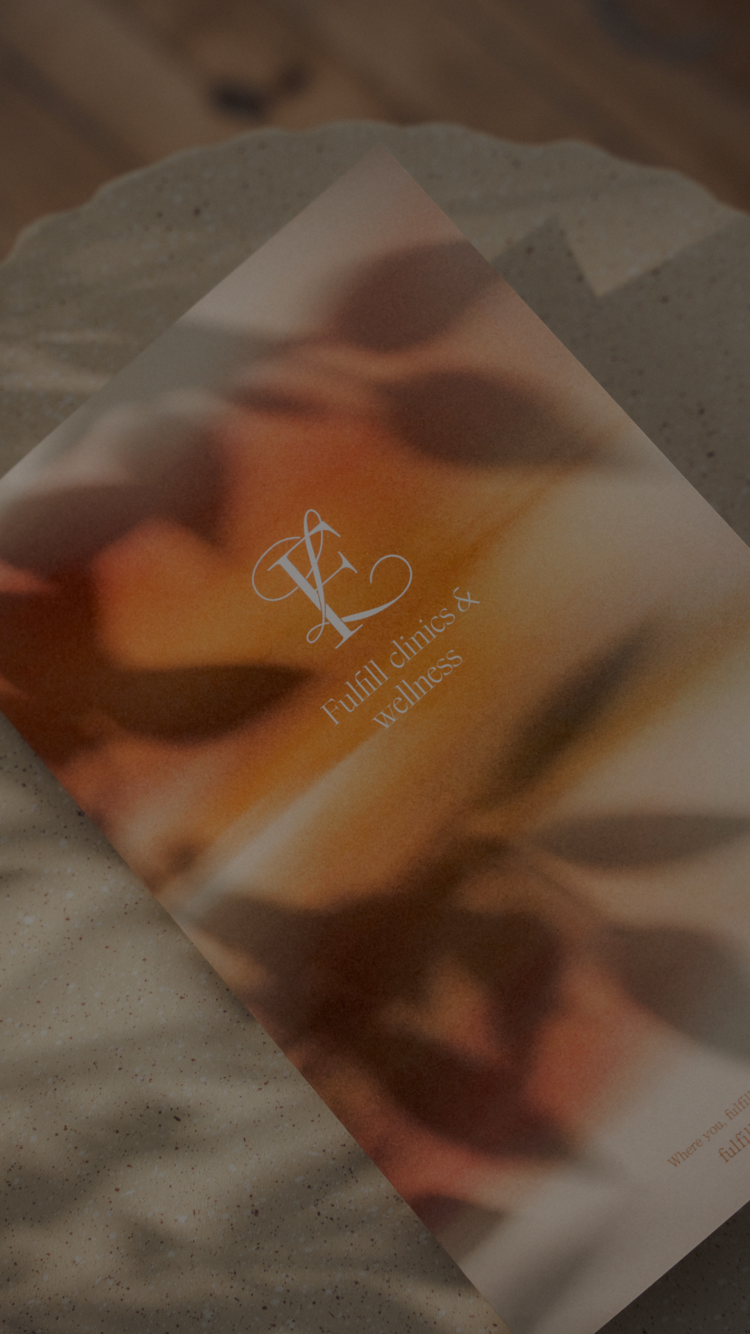Fulfill Clinics & Wellness branded card